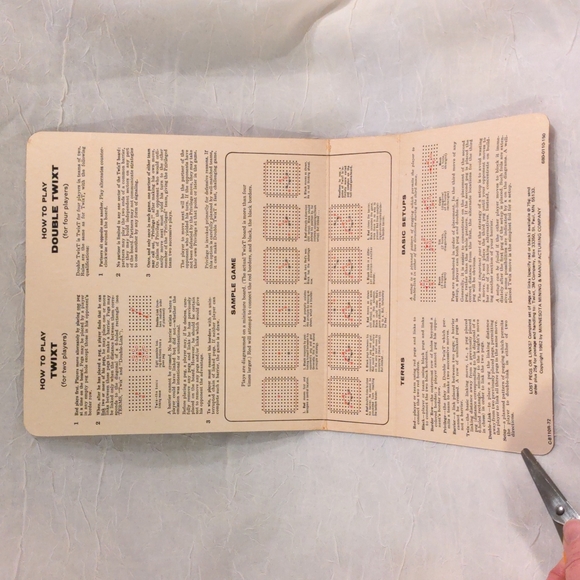 Vintage Twixt Bookshelf Board Game 3M 1962 Strategy Battle MCM Complete Mod Fun - Picture 5 of 12